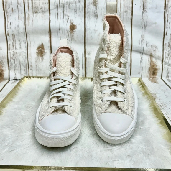 Converse Sherpa Chuck Taylor All Star Move High Perfect Is Not Perfect Platform - Picture 5 of 12